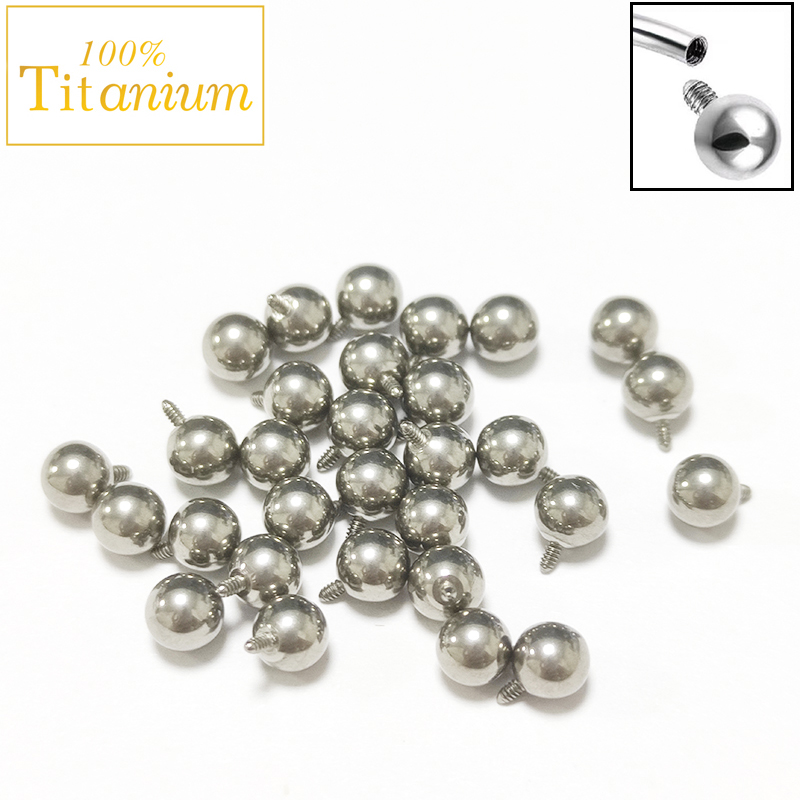 Body Jewelry Implant Grade - 10Pc 임플란트 등급 ASTM G23 티타늄