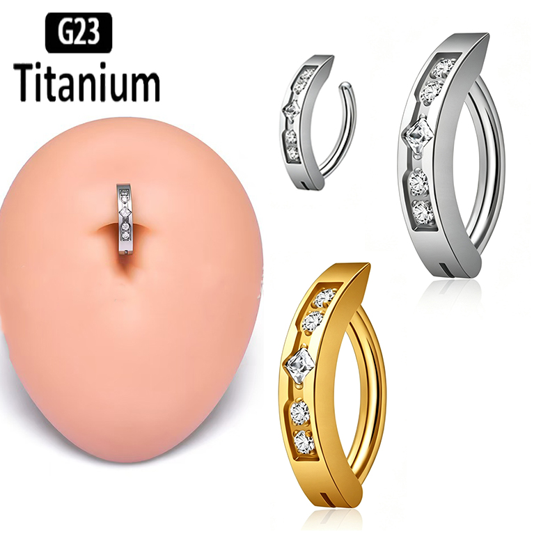 Body Jewelry Implant Grade - 임플란트 등급 ASTM F136 티타늄 CZ
