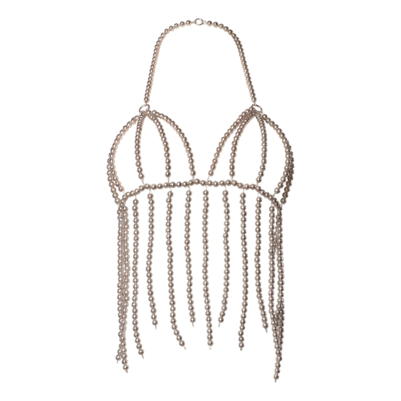 Body Jewelry For Sensitive Skin - 195C 스파클링 메쉬 바디 쥬얼리, 도금