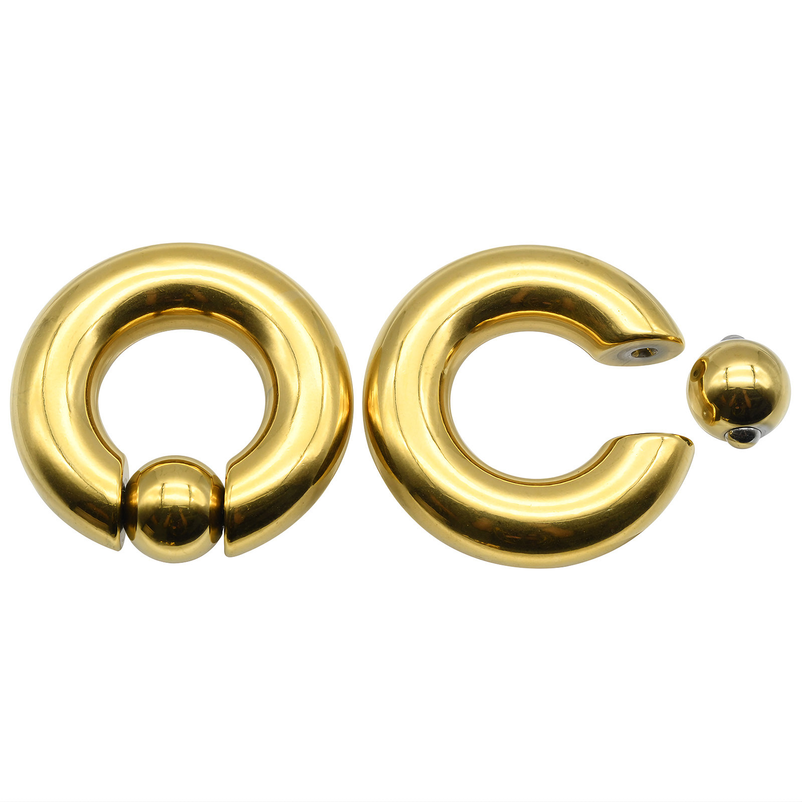 Body Jewelry Gauges - 1Pc 00G-0G-12G 대형 게이지 Septum 피어싱