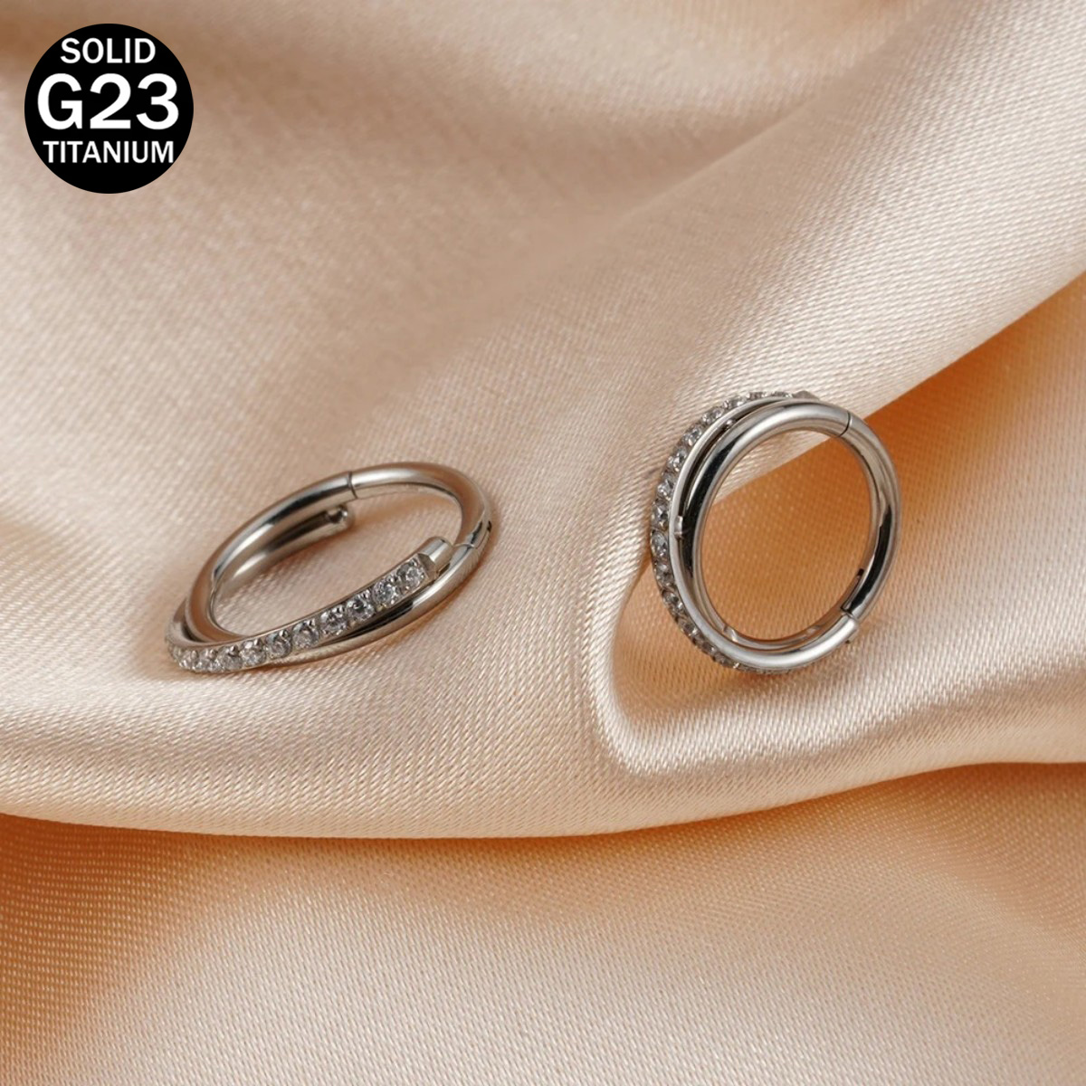 Clicker Ring Seamless - 16G 임플란트 급료 티타연연연연연소 나선선선형 연연연소