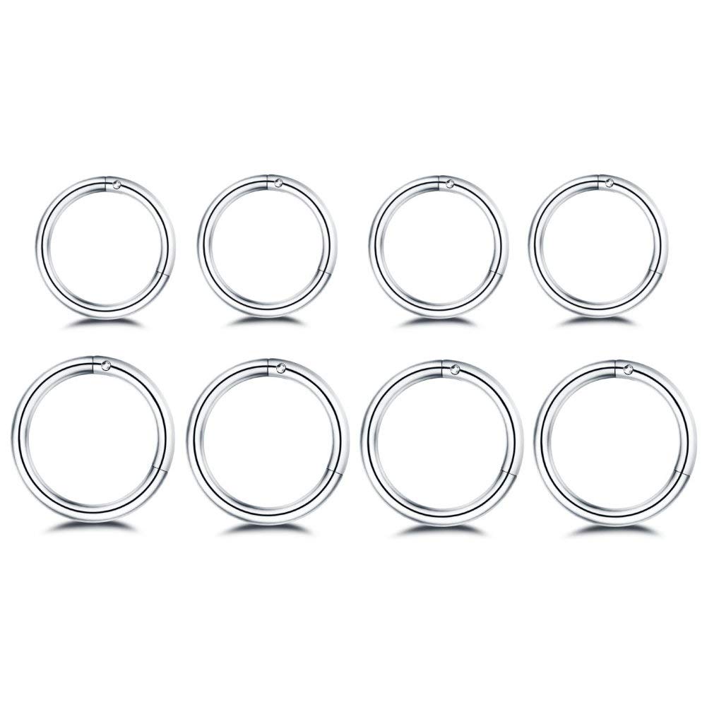 Septum Clicker Ring - 수술용 스테인리스 스틸 슬리퍼 연골 데이스,