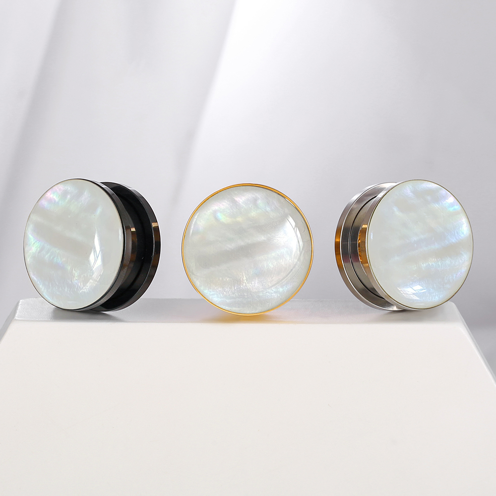 Casvort 2 PCS 패션 귀 플러그 터널 조가비  - Body Jewelry Gauges 리뷰 및 가격