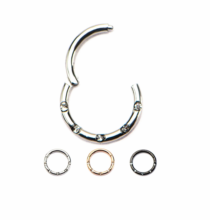 스테인리스 스틸 보석 심리스 힌지 세그먼트 링 클리커, - Clicker Ring Seamless 리뷰 및 가격