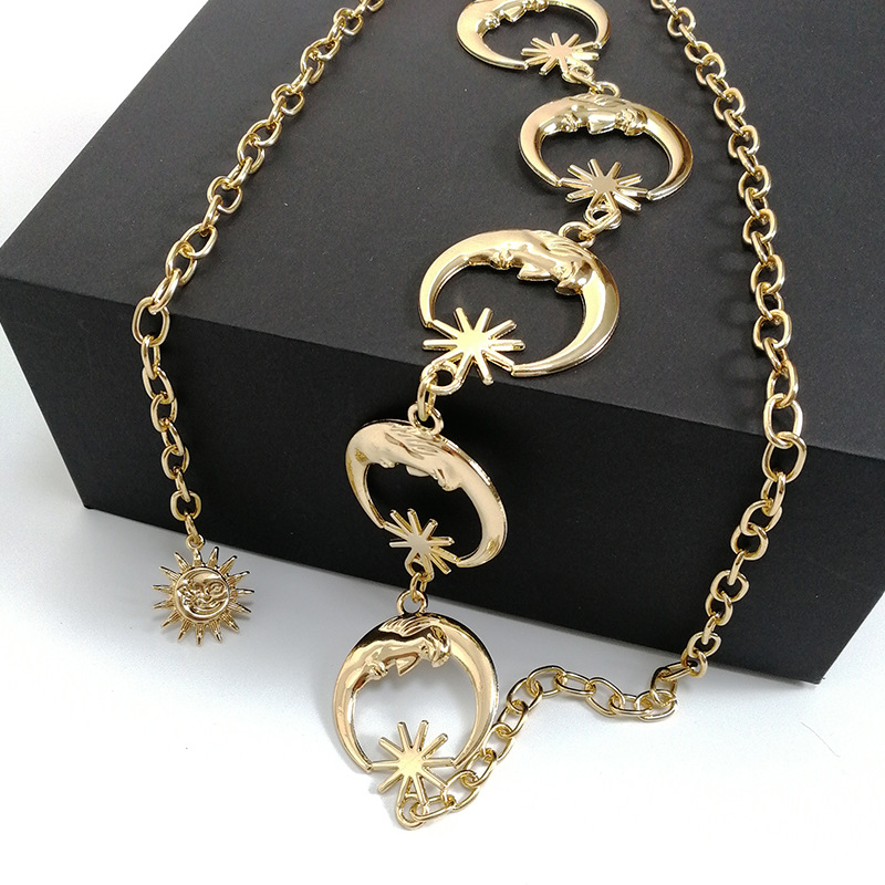 여성을위한 패션 체인 벨트 금속 허리 체인 디자이너 럭 - Body Jewelry Luxury 리뷰 및 가격