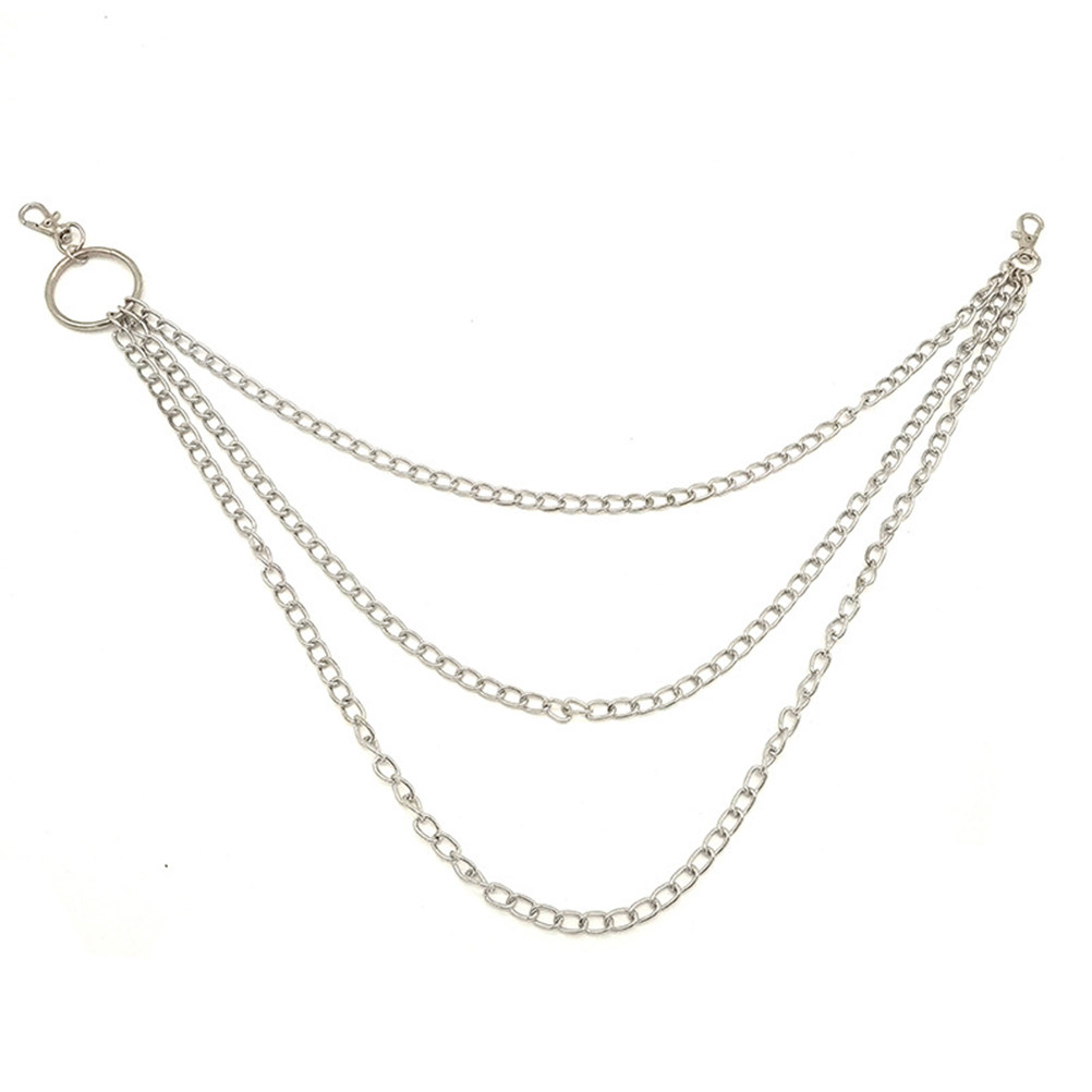 1개입, 반짝이는 금속 소재의 체인으로, 청바지, 바지 - Body Jewelry Ideas 리뷰 및 가격