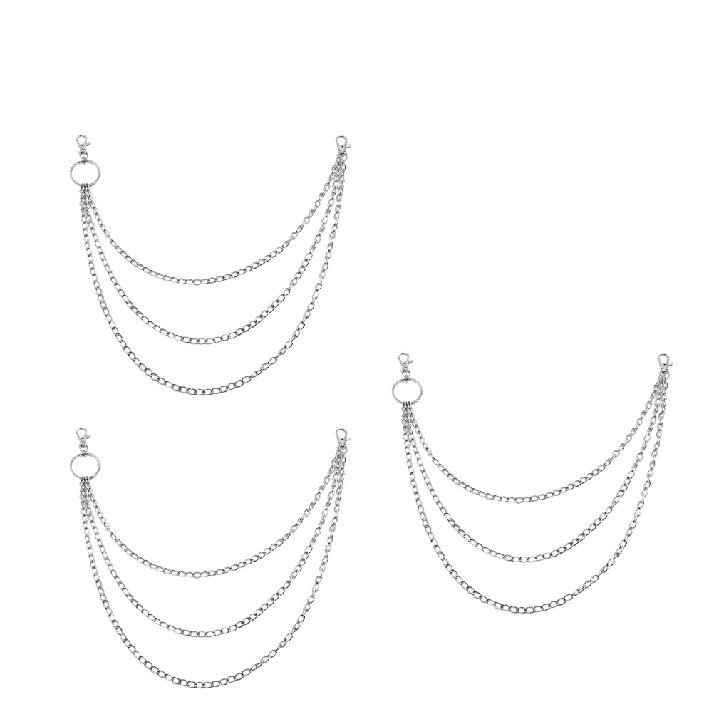 1개입, 반짝이는 금속 소재의 체인으로, 청바지, 바지 - Body Jewelry Ideas 리뷰 및 가격