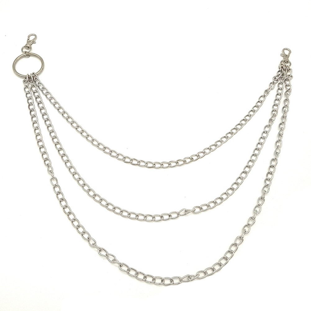 1개입, 반짝이는 금속 소재의 체인으로, 청바지, 바지 - Body Jewelry Ideas 리뷰 및 가격