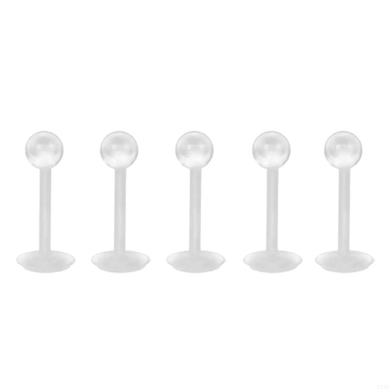 간편한 청소 아크릴 피어싱 링 방수 및 부식 방지 낮은 - Body Jewelry For Sensitive Skin 리뷰 및 가격