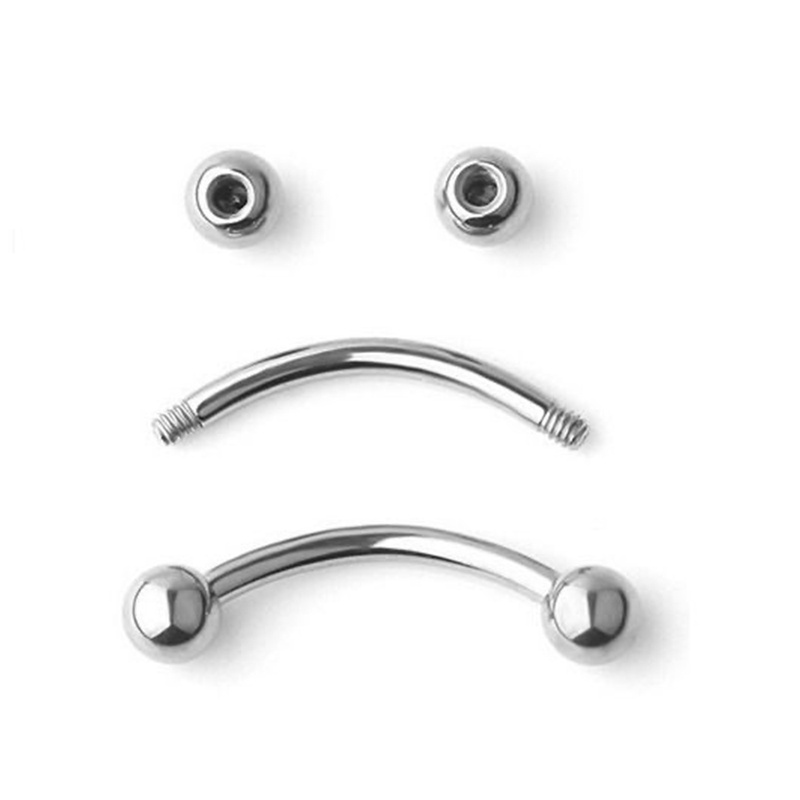 3PCS 눈썹뼈 피어싱 주얼리 아크 Barbel Wit - Body Jewelry Gauges 리뷰 및 가격