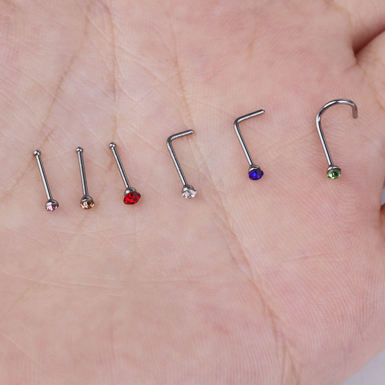 저자극성 코 스터드 - 작은 보이지 않는 바디 주얼리, - Body Jewelry For Sensitive Skin 리뷰 및 가격