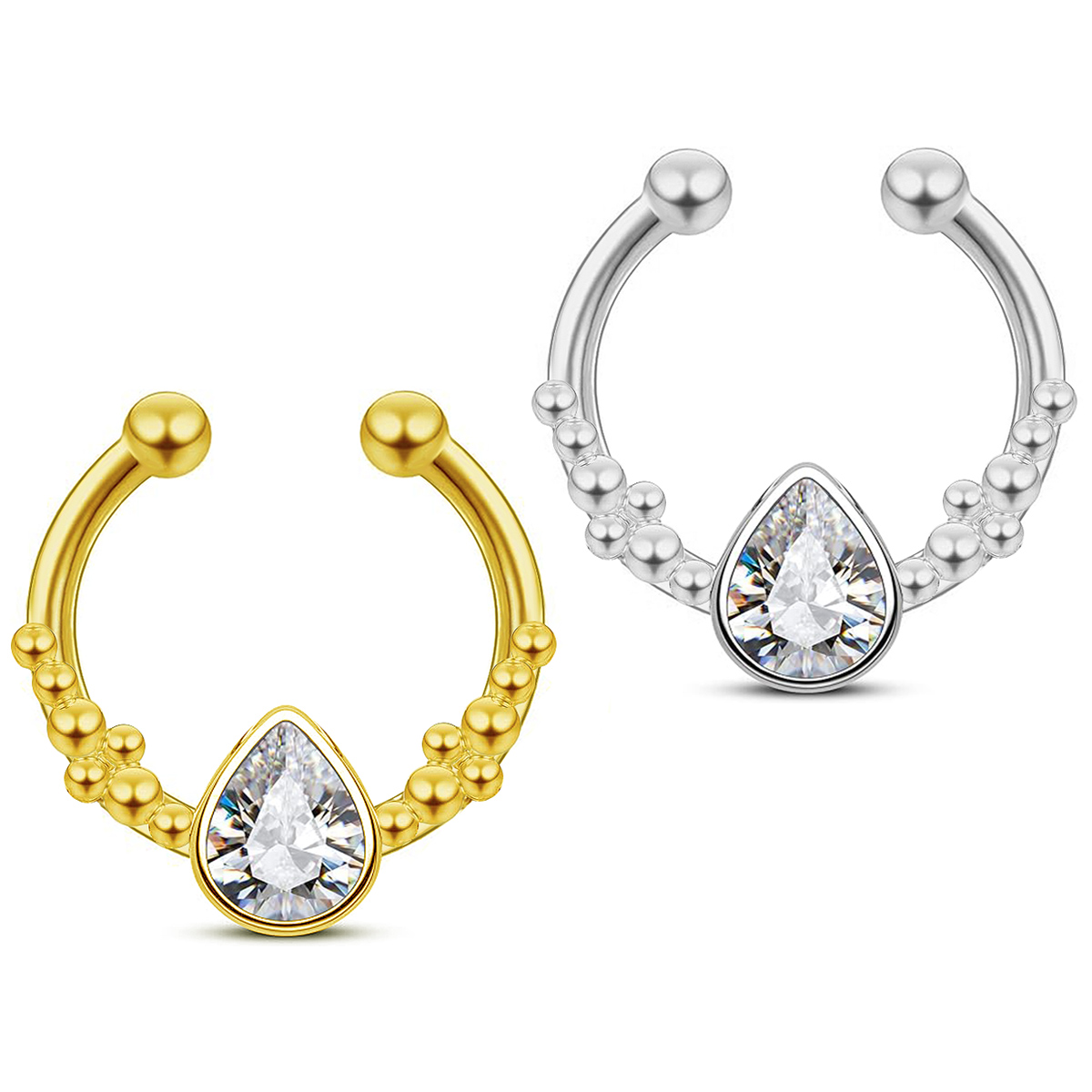 316L Stainless Steel Hypoaller - Septum Clicker Ring 리뷰 및 가격