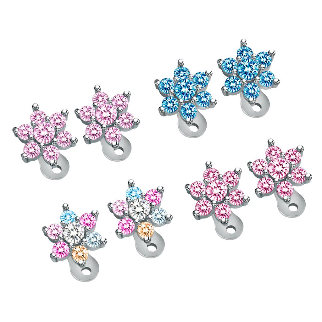 피어싱 쥬얼리 14g AAA 큐빅 지르코니아 마이크로더 - Body Jewelry For Sensitive Skin 리뷰 및 가격