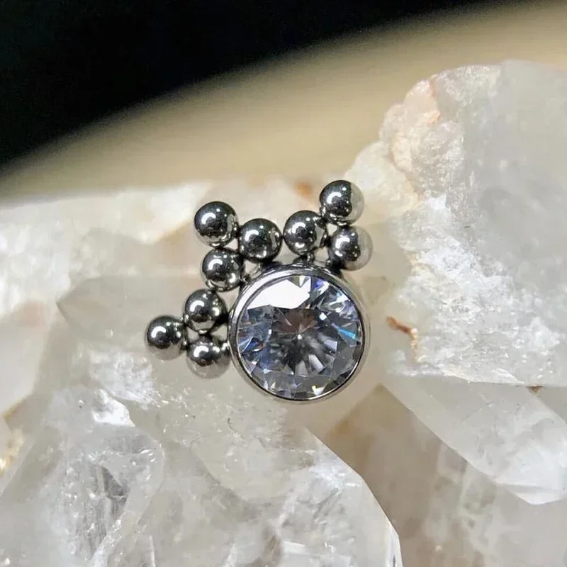 G23 ASTM F136 임플란트 등급 티타늄 오팔 L - Body Jewelry Implant Grade 리뷰 및 가격