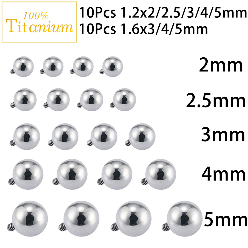 10Pc 임플란트 등급 ASTM G23 티타늄 미러 폴 - Body Jewelry Implant Grade 리뷰 및 가격