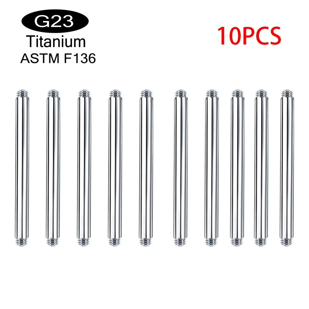 10개/세트 ASTM F136 임플란트용 티타늄 14G - Body Jewelry Implant Grade 리뷰 및 가격