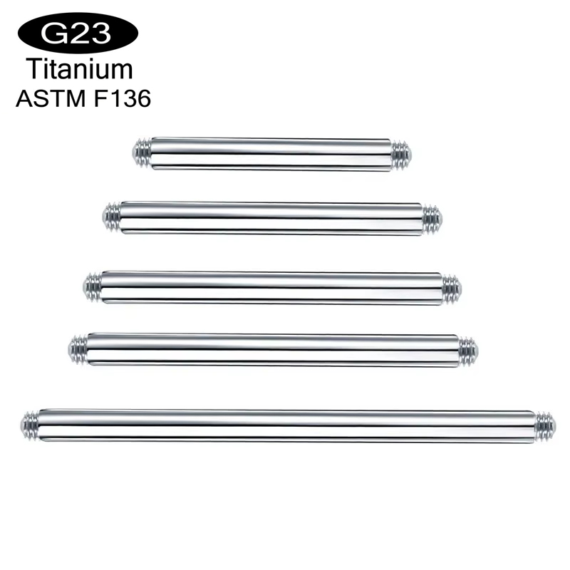 10개/세트 ASTM F136 임플란트용 티타늄 14G - Body Jewelry Implant Grade 리뷰 및 가격