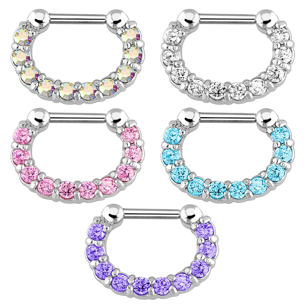 1개입 후프 클립온 코 피어싱 링 (여성/남성용) 스틸 - Septum Clicker Ring 리뷰 및 가격