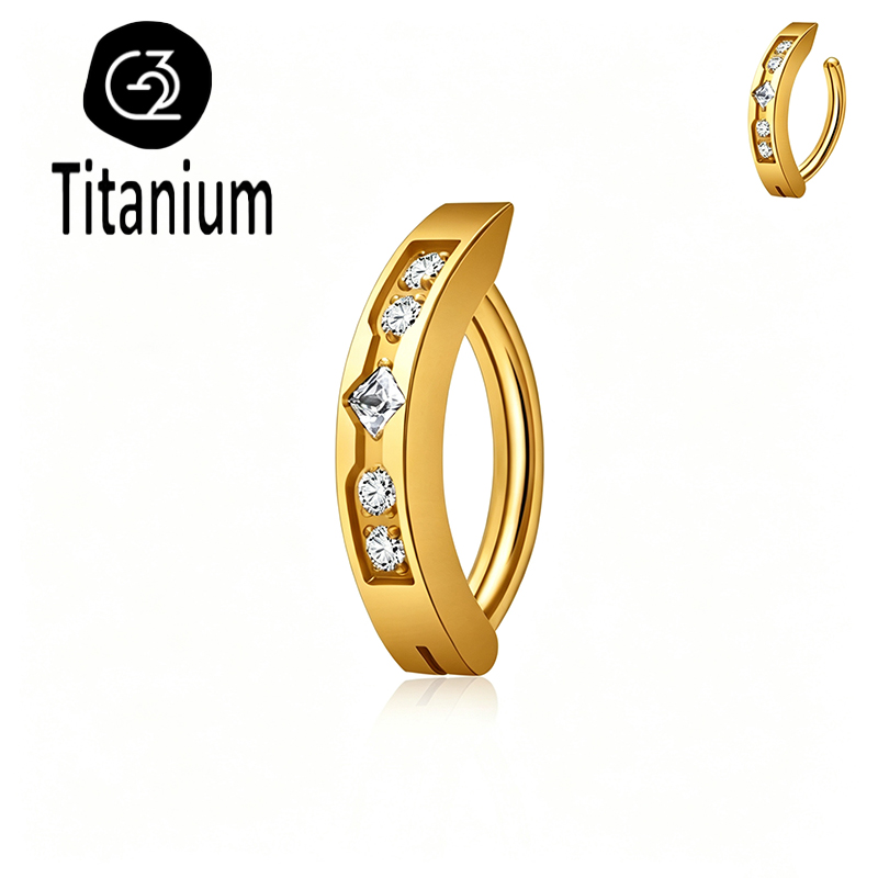 임플란트 등급 ASTM F136 티타늄 CZ 배꼽 링, - Body Jewelry Implant Grade 리뷰 및 가격