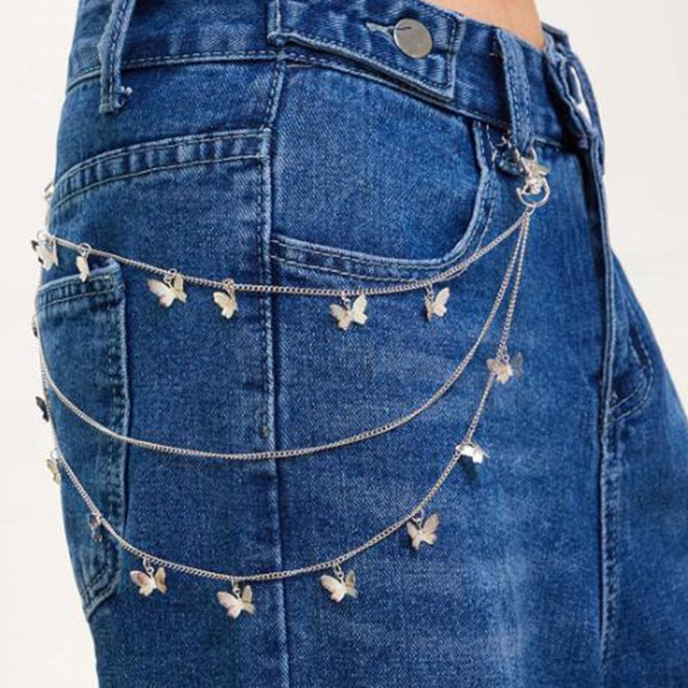 여성을 위한 가볍고 편안한 펑크 스타일 허리 체인, 다 - Body Jewelry Ideas 리뷰 및 가격
