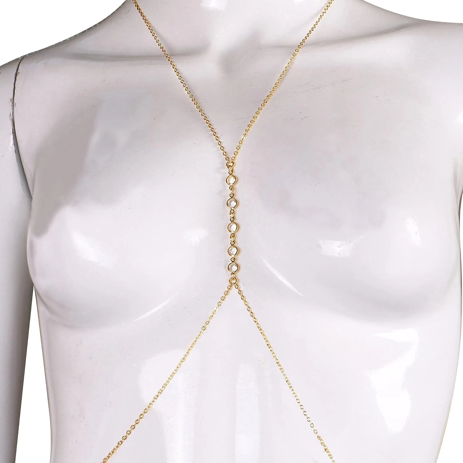 여름 해변 크리스탈 배꼽 허리 체인, 여성을위한 26  - Body Jewelry Rhinestone 리뷰 및 가격