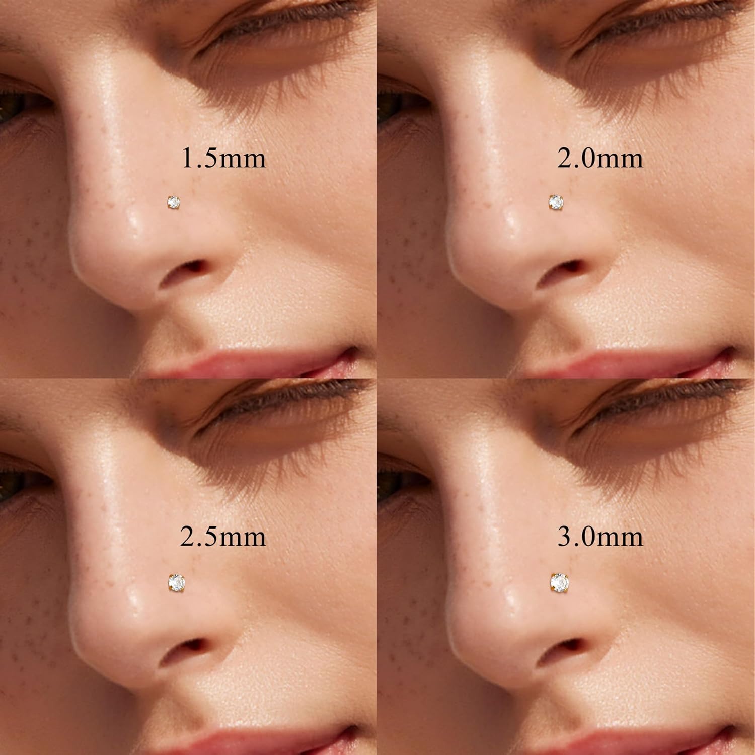ORAZIO 8Pcs 18G 20G 여성용 남성용 코  - Body Jewelry For Sensitive Skin 리뷰 및 가격