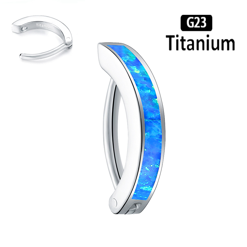 1PC 14G 임플란트 등급 G23 티타늄 배꼽 링 클 - Body Jewelry Implant Grade 리뷰 및 가격