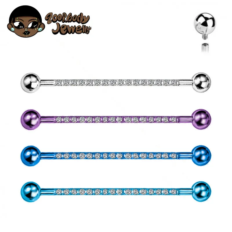 F136 임플란트 등급 티타늄 14G 내부 스레드 산업 - Body Jewelry Implant Grade 리뷰 및 가격