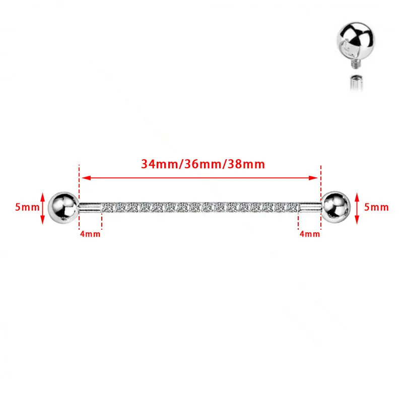 F136 임플란트 등급 티타늄 14G 내부 스레드 산업 - Body Jewelry Implant Grade 리뷰 및 가격