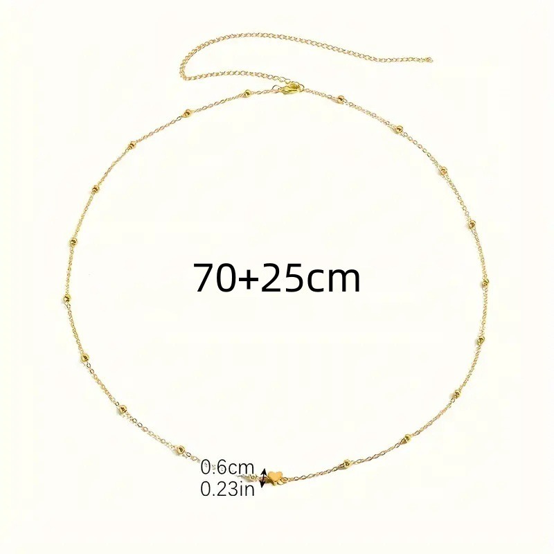 섬세한 금색 하트 모양의 허리 체인, 여성용 비즈 장식 - Body Jewelry Women 리뷰 및 가격