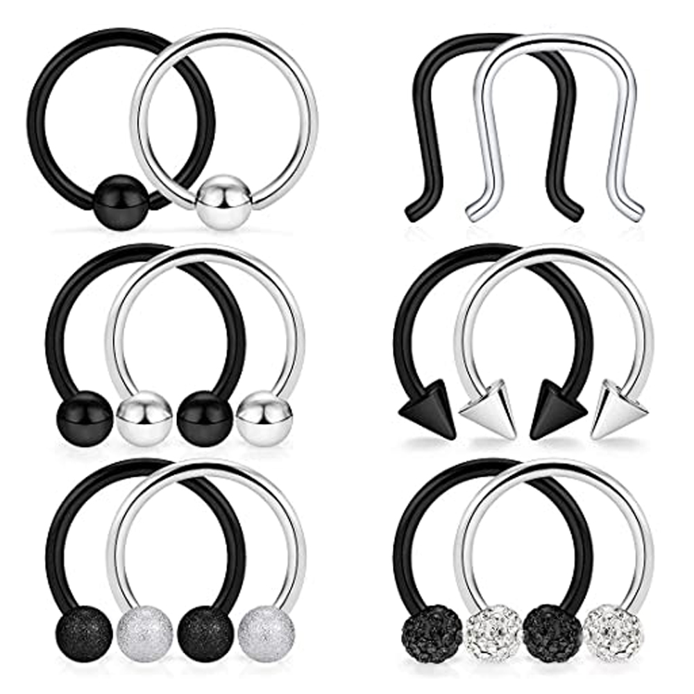 스테인레스 스틸 힌지 매끄러운 Septum 후프 코 링 - Clicker Ring Seamless 리뷰 및 가격